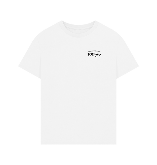 White Printed T-shirt Front