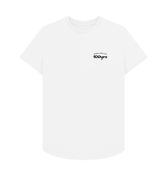 White Printed T-shirt Front