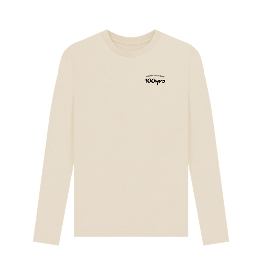 Oat Printed Long Sleeve T Shirt Front