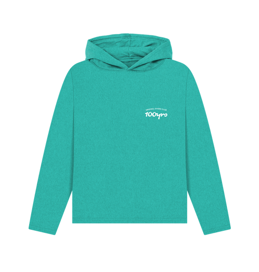 Seagrass Green Recycled Hoody Front